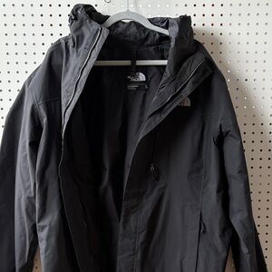 The North Face Men's Black Jacket  (Outer Shell Only)